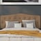 Flash Furniture Cambridge Headboard, Queen, Brown Fabric HG-HB1708-Q-DBR-GG - alternate 3